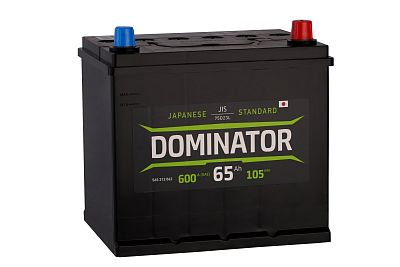 Автомобильный аккумулятор DOMINATOR (JIS) 6CT-65 А (0) D23L (арт. 565312062)