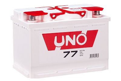 Автомобильный аккумулятор UNO 6СТ-77 (1) N (арт.577111010)