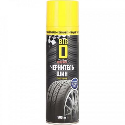 Чернитель шин/Tire shine 500 мл BIG D ASC2101