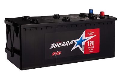Автомобильный аккумулятор Русская Звезда 6CT-190 NR тип B (арт.690131070)